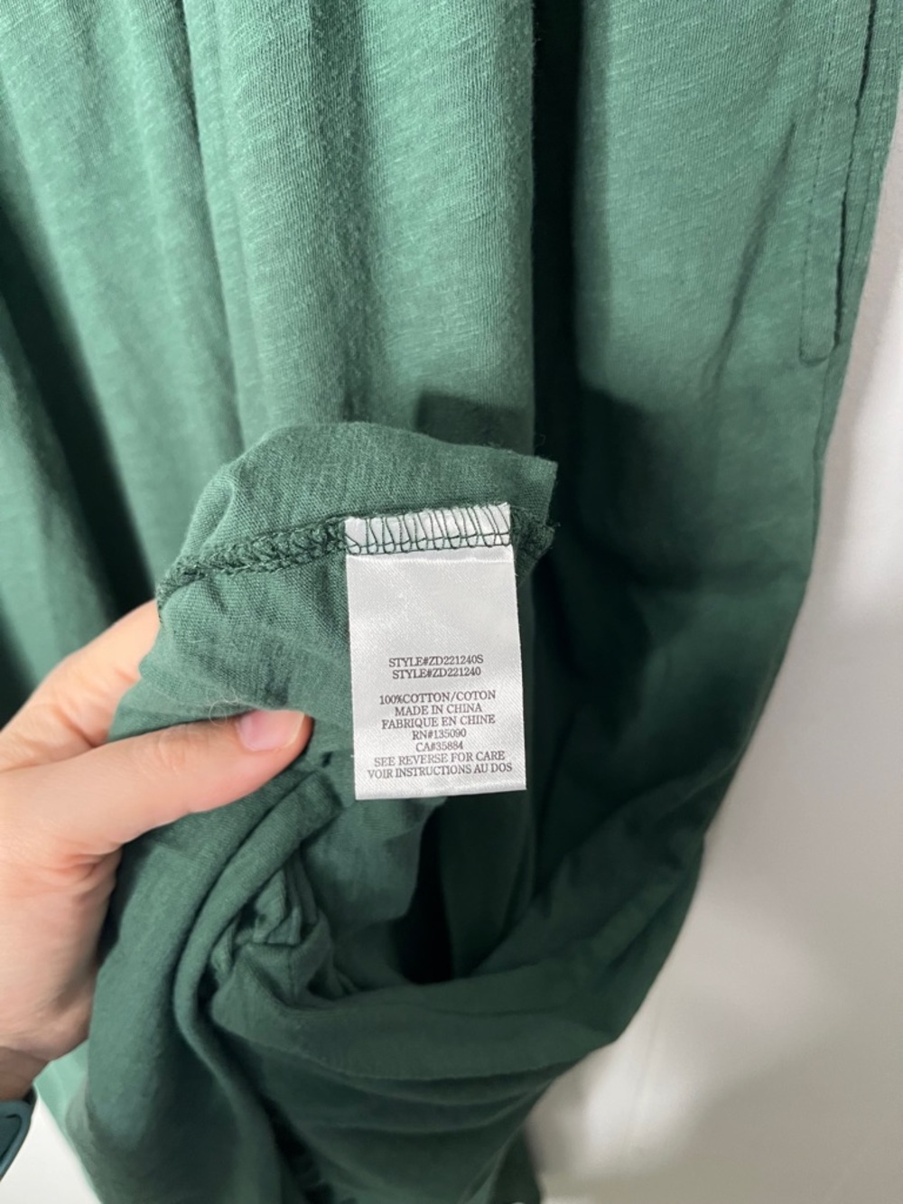 Z Supply Women's Forest Green Knit Maxi Sundress - Sleeveless Tiered Design S - Picture 9 of 10